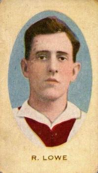 1922 J.J. Schuh Australian Footballers #NNO R. Lowe Front